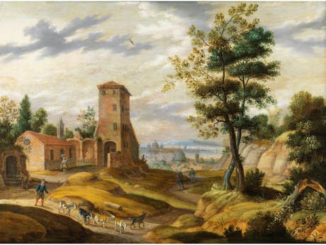 Izaack van Oosten, 1613 Antwerpen – 1661, zug.